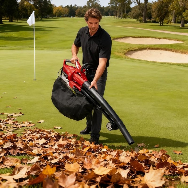 Reusable Zippered Leaf Vacuum Collection Bag for Lawn Garden Yard Patio Balcony - Image 4