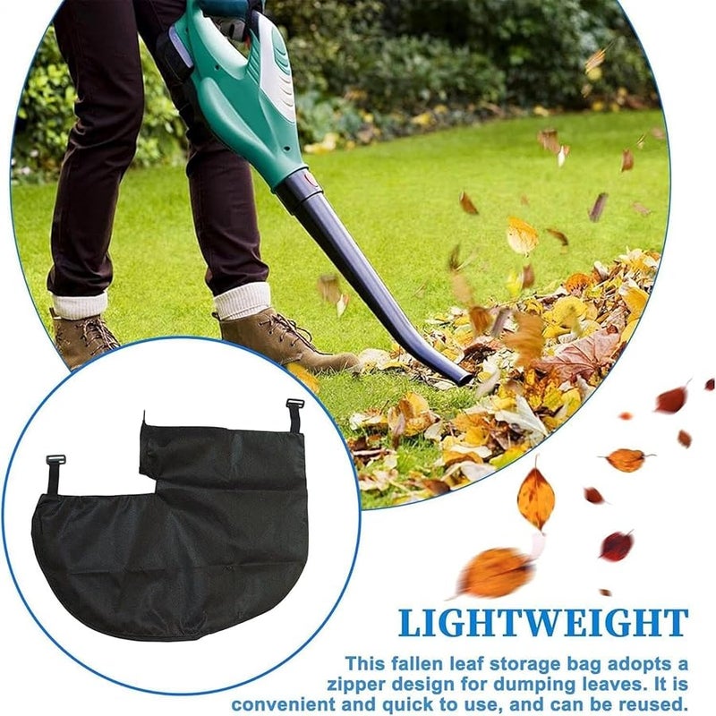 Reusable Zippered Leaf Vacuum Collection Bag for Lawn Garden Yard Patio Balcony - Image 5