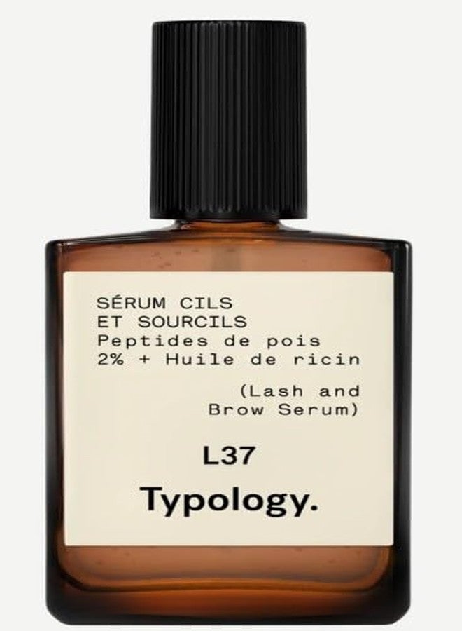 Typology Eyebrow & Eyelash Serum with 2% Pea Peptides + Castor Oil & Complimentary Sheet Masque - Image 1