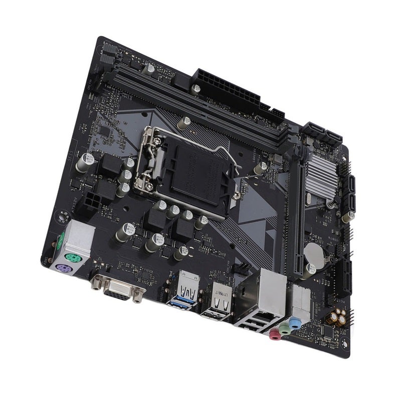 فوكس كون اللوحة الأم H310M F R2.0 بمقبس LGA 1151 وذاكرة DDR4 ومنافذ DVI وVGA - لوحة أم بحجم M ATX لأجهزة الكمبيوتر المكتبية مع PCI E 3.0 للألعاب المنزلية - Image 2