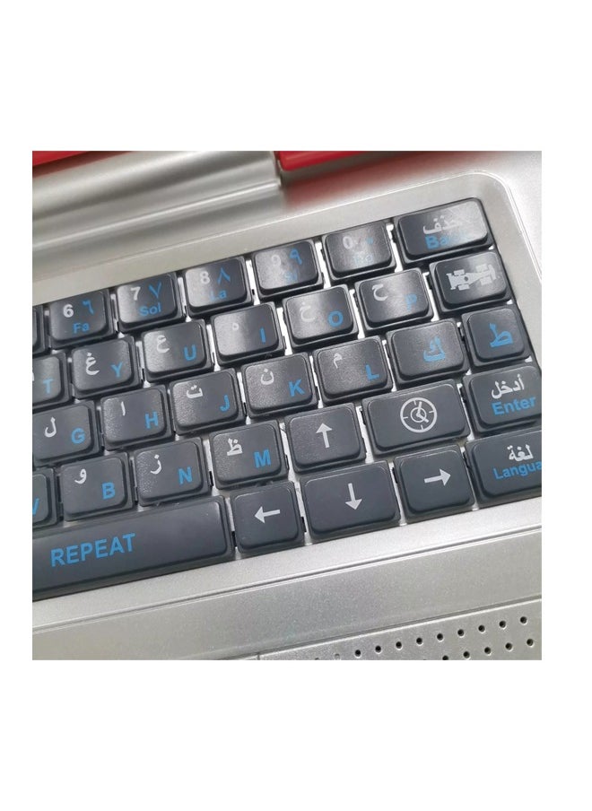 FUN MOMENT - Bilingual educational game in Arabic and English for children in the form of a laptop with a small mouse, including 80 educational functions - Colors-Assorted - Image 1