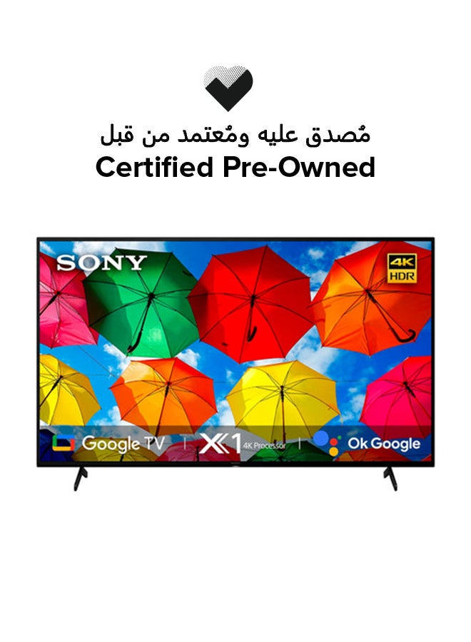 Sony Certified Pre Owned - 55-Inch Android 4K Smart TV 55X77L Black - Image 1