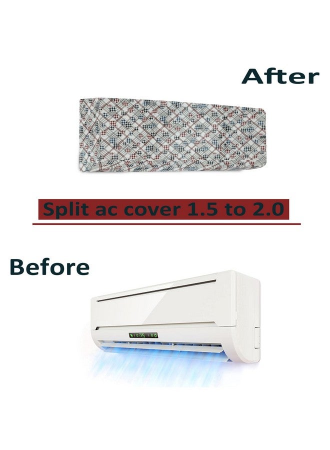 KANUSHI KANUSHI industries® 100% Waterproof Split AC Cover Set For Indoor And Outdoor Unit 1.5 to 2.0 Ton Capacity (AC-IN-OUT-NW-NEW-02)  - Image 3