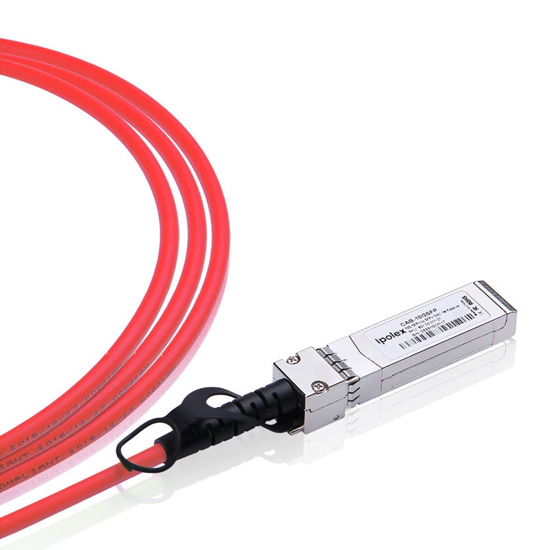 ipolex Colored 10G SFP+ Twinax Cable, Direct Attach Copper(DAC) Passive Cable, 0.25m (0.82ft) in Red, for Cisco SFP-H10GB-CU0.25M, Meraki, Ubiquit, Mikrotik, Intel, Fortinet, Netgear, D-Link and More - Image 4