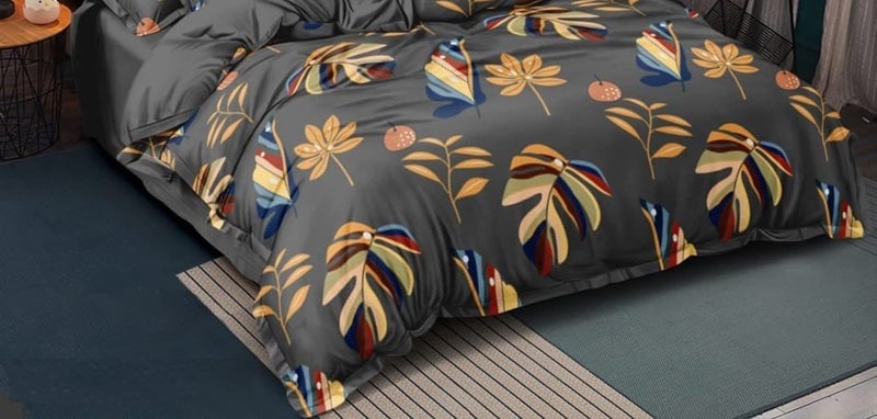 VIVEA RESERVE Supersoft King Size Duvet Cover II King Size Comforter Cover II King Size Razai Cover II Comforter Cover Double bed II Duvet Cover Double bed II Rajai Cover Double bed King size - 90" x 100" inch (DESIGN 4) - Image 2