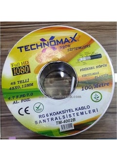 Technomax Rg6 Satellite Antenna Cable 10 Mt  - Image 1