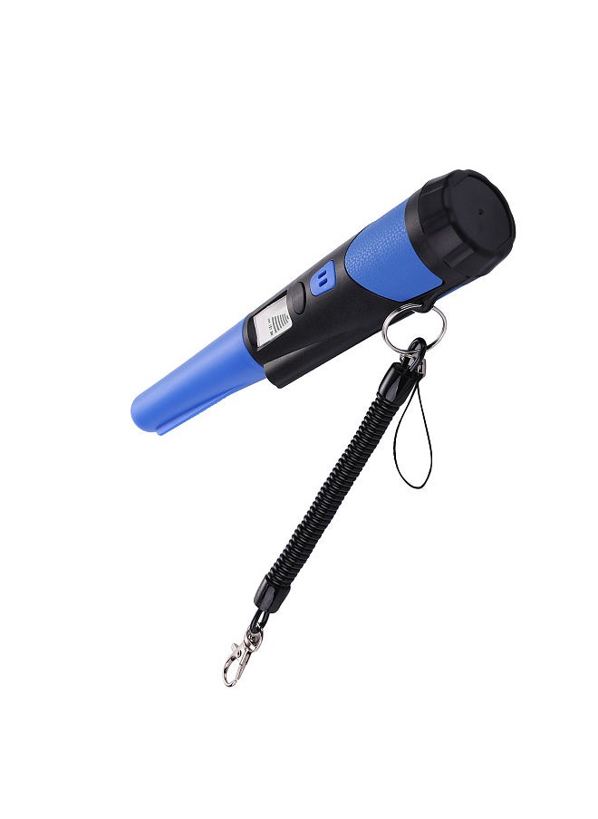 Generic - Metal Detector,Portable High Sensitivity Metal Detector One-button LED Indicator Gold Detector with Woven Holster Bag(Blue) - Image 1