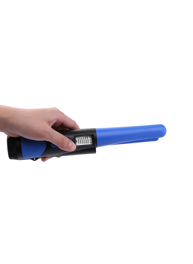 Generic - Metal Detector,Portable High Sensitivity Metal Detector One-button LED Indicator Gold Detector with Woven Holster Bag(Blue) - Image 1
