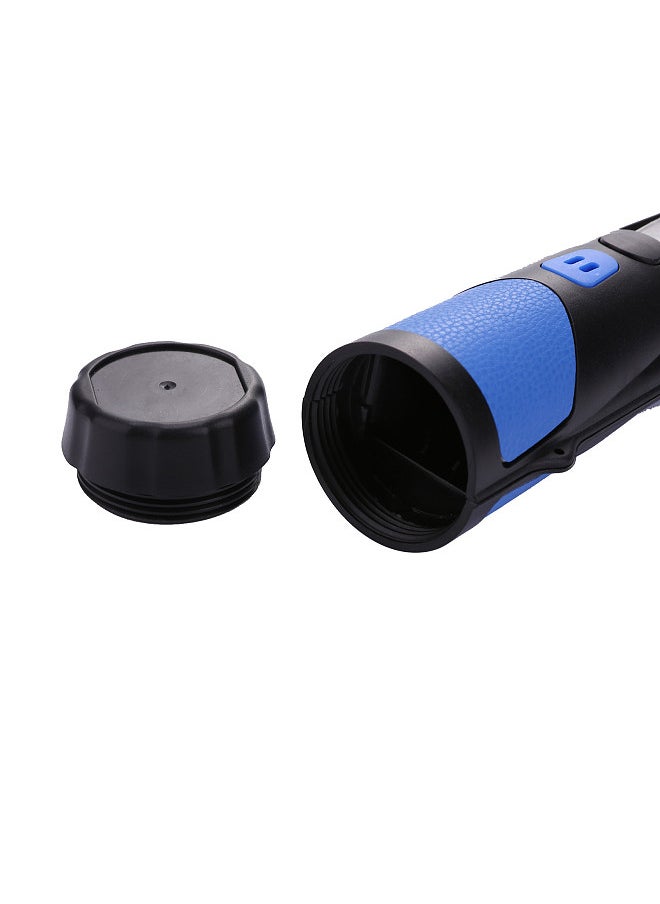 Generic - Metal Detector,Portable High Sensitivity Metal Detector One-button LED Indicator Gold Detector with Woven Holster Bag(Blue) - Image 1