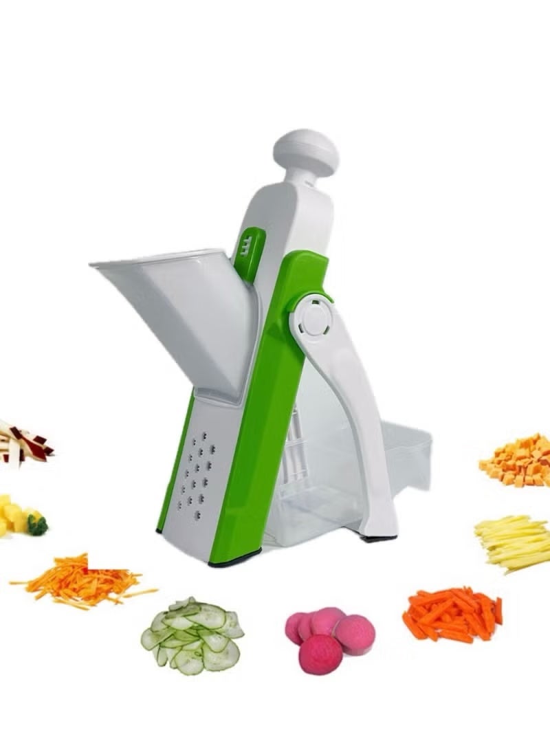 Anna&Mo Multifunctional Vegetable Slicer – Potato Grater, Cutting & Slicing Tool for Home Kitchen (Assorted Colour) - Image 3