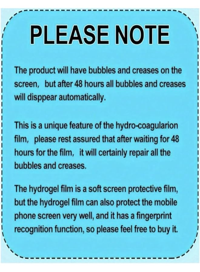 HuHa Protector For Vivo Y11 5G Privacy Hydrogel Screen Protector Film – Anti Scratch, Full Coverage, Self-Healing, Ultra-Thin, Privacy Protection For Vivo Y11 5G - Image 2