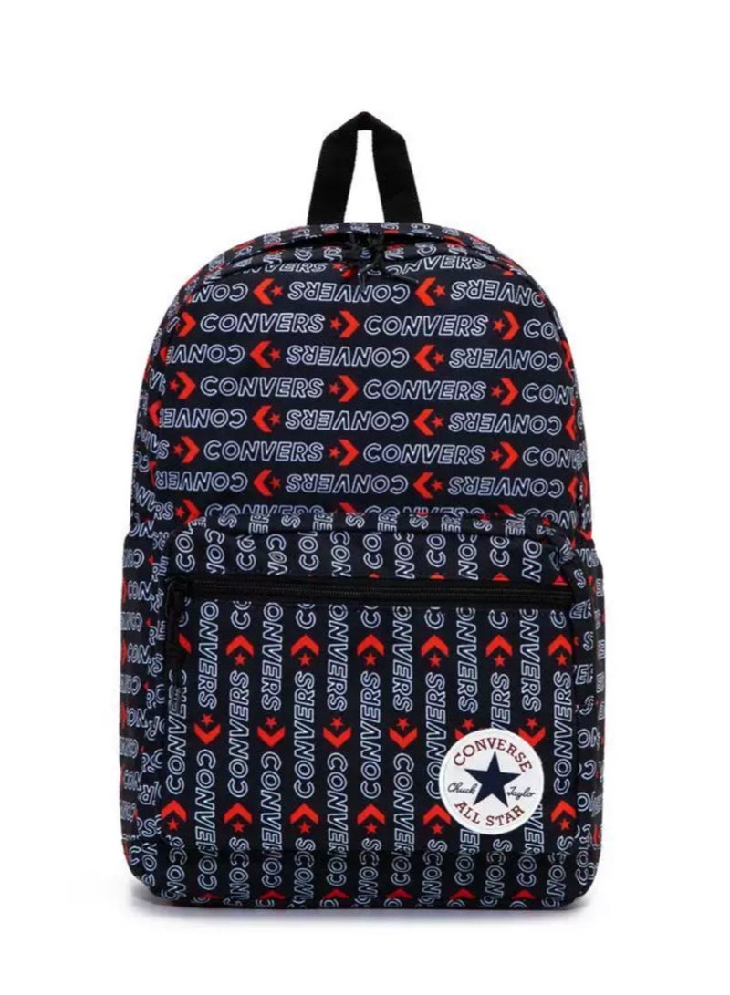 كونفرس حقيبة مدرسية كلاسيكية GO 2، حقيبة مدرسية بخياطة ملونة، حقيبة مدرسية مخصصة لبداية المدرسة - Image 1