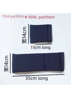 Generic Anti-Squeeze Camera Bag Compartment Inner Bag Space Separator Lens Protection Mwai Sticking Sponge Pad Shockproof-Color:Black Y04.X04L-large Partition  - Image 2