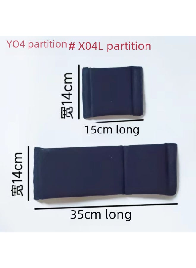 Anti-Squeeze Camera Bag Compartment Inner Bag Space Separator Lens Protection Mwai Sticking Sponge Pad Shockproof-Color:Black Y04.X04L-large Partition  - Image 2