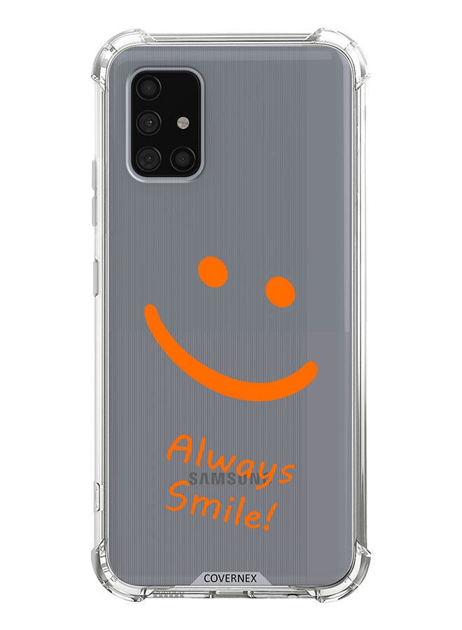 Covernex Shockproof Protective Case Cover For Samsung Galaxy A71 5G Always Smile - Image 1