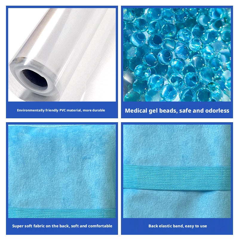 حزمة ثلج قماش PVC محمولة للعلاج البارد والساخن، 220 مل - Image 5