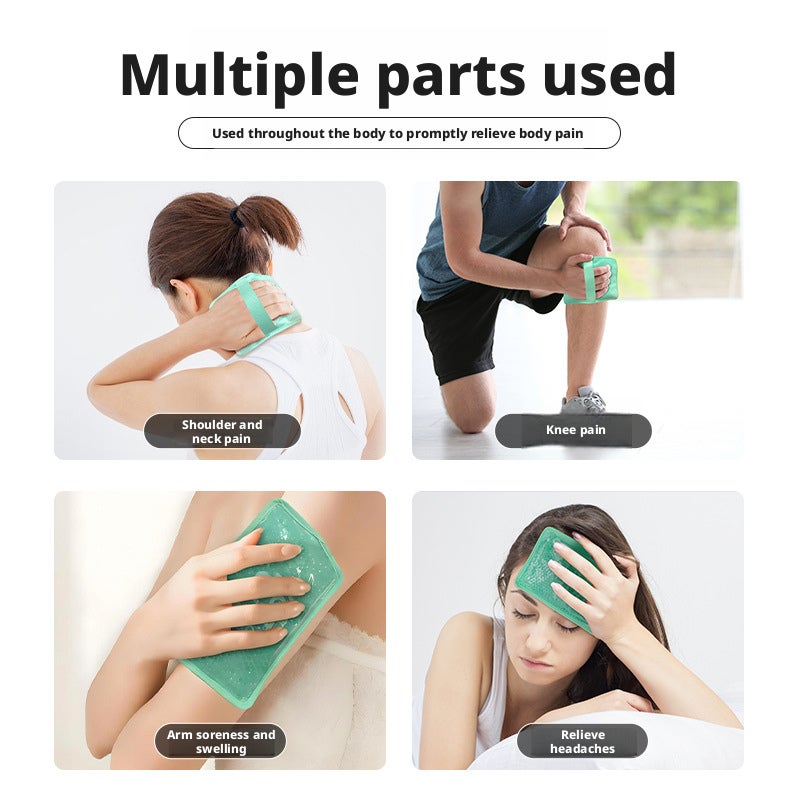 حزمة ثلج قماش PVC محمولة للعلاج البارد والساخن، 220 مل - Image 3