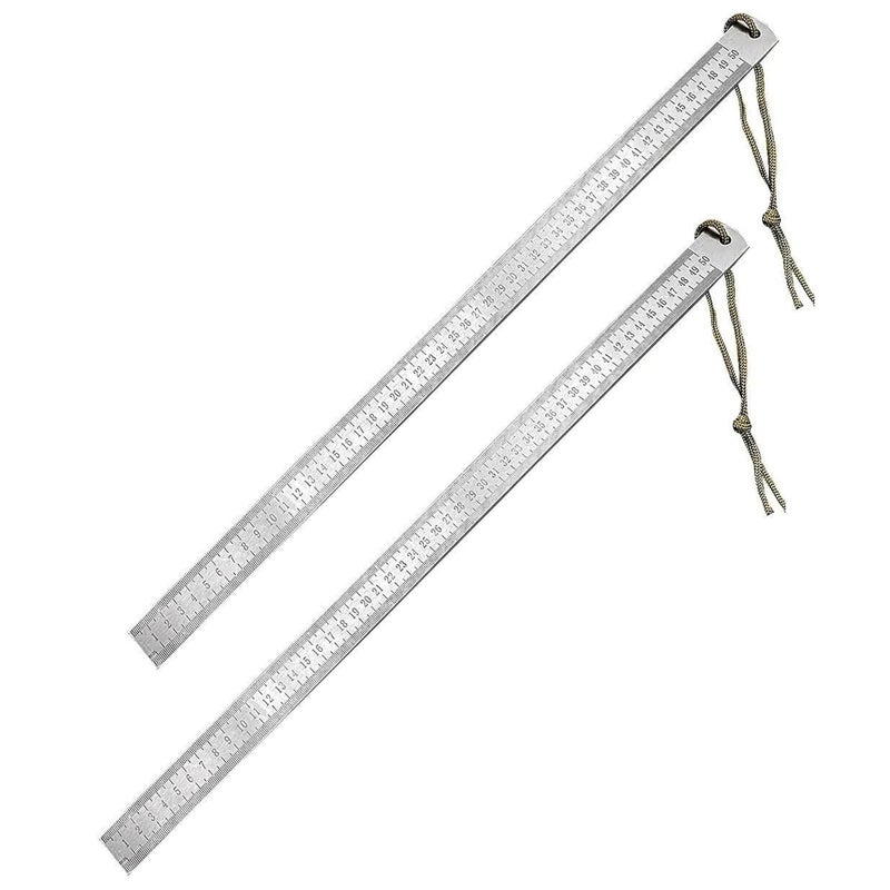 Stainless Steel Ruler 4mm Thick for Accurate Measuring Students Engineers - Image 5