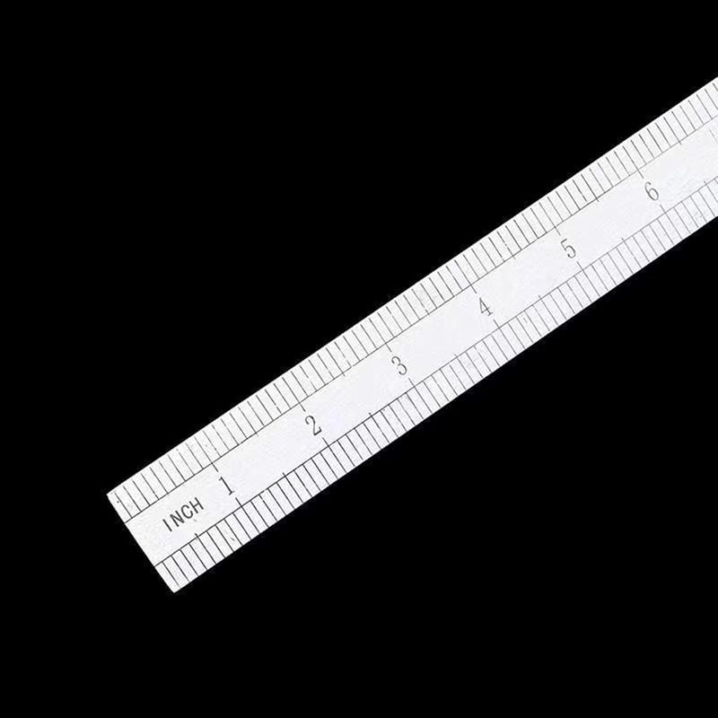 Stainless Steel Ruler 4mm Thick for Accurate Measuring Students Engineers - Image 4