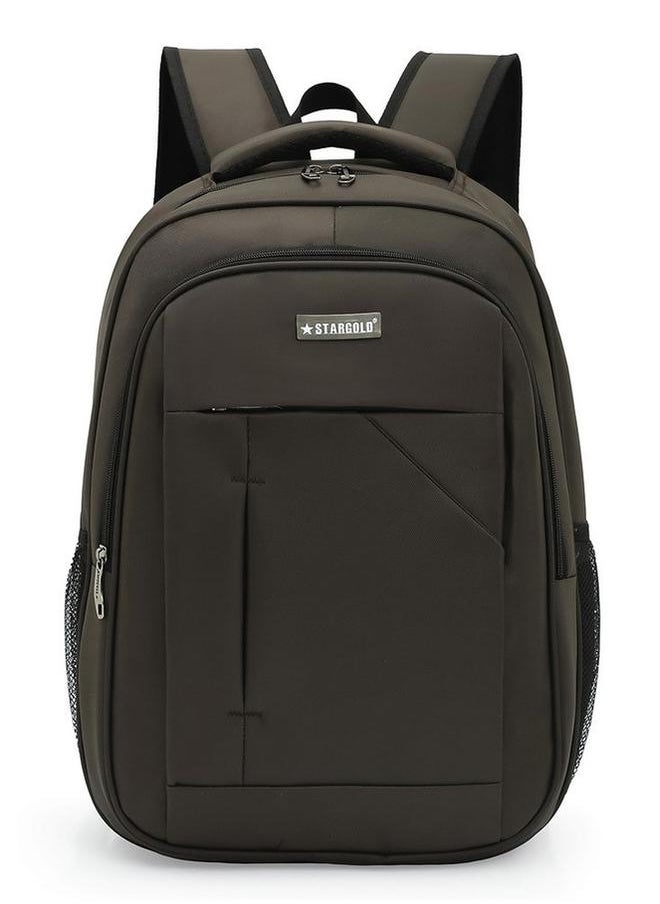 Stargold - Polyester Light Weight Unisex 18 Inch Backpack With Laptop Compartment Casual Hiking Travel Bag For Business College School Students - Image 1