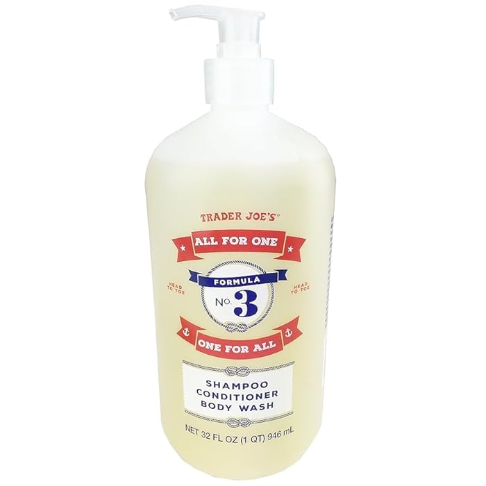Tj 's Formula No. 3 All For One Shampoo, Conditioner & Body Wash, 32 Fl Oz