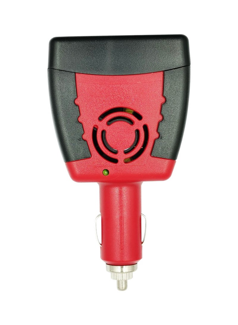 موب محول عاكس للسيارة 150 وات مع منفذ شحن USB 5 فولت محول طاقة تيار مستمر 12 فولت إلى تيار متردد 220 فولت - Image 4