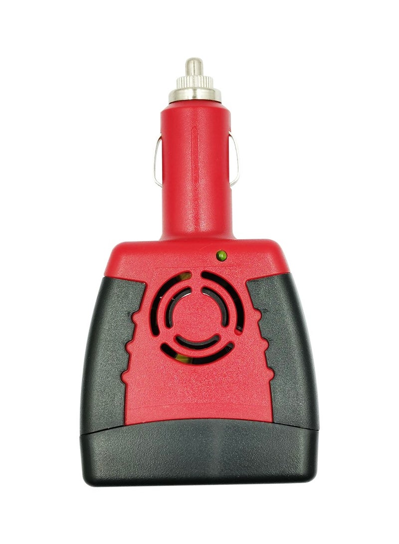 موب محول عاكس للسيارة 150 وات مع منفذ شحن USB 5 فولت محول طاقة تيار مستمر 12 فولت إلى تيار متردد 220 فولت - Image 3