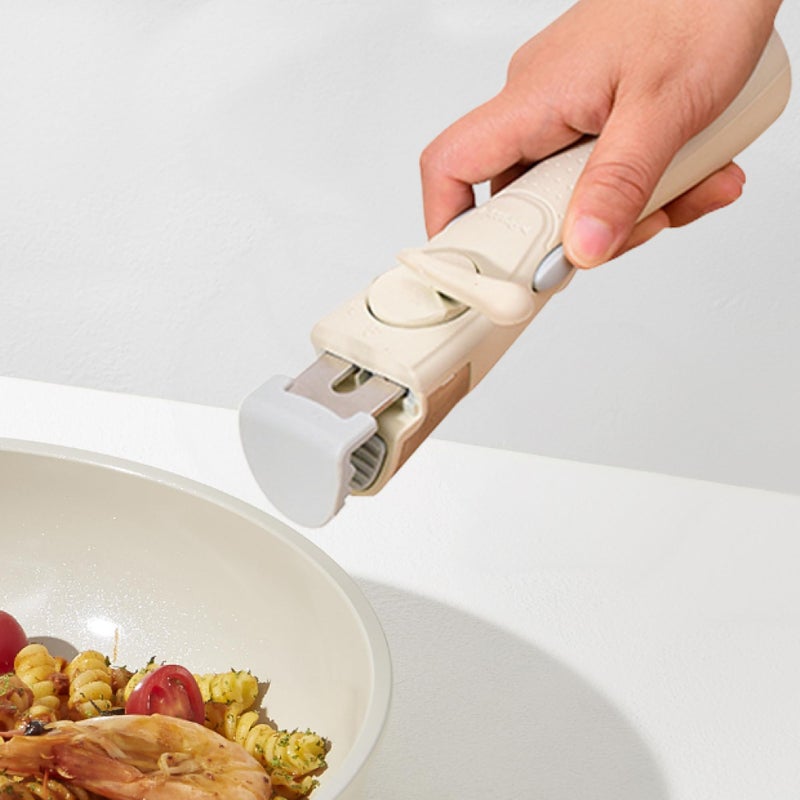 The Better Home Detachable Cookware Handle (1 Pcs) | Removable Pan Handle | Universal Pot Handle Suitable for All Cookware (White) - Image 1