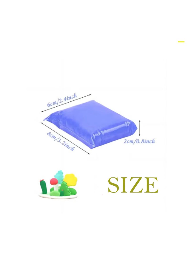 12 Colors DIY Plasticine for Kids Education, Super Light Modelling Clay Interactive Toy  Magic Foam Clay for Kids and Adults, Gift for Boys and Girls - Image 3