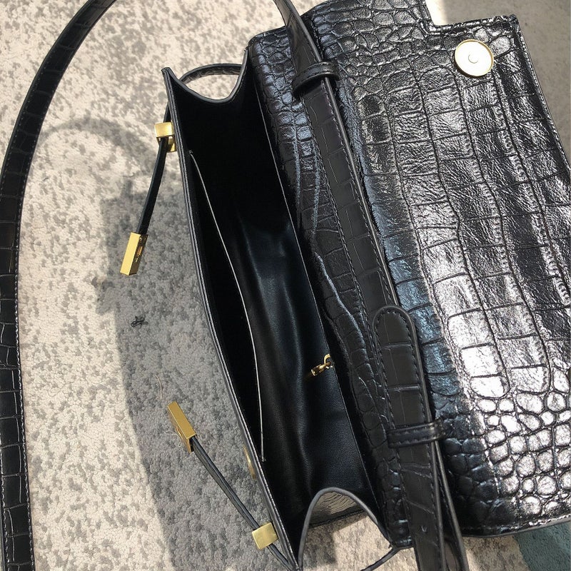 Yangshulin Manhattan Baguette Bag Shoulder Crossbody Commuting Bag Fashion Retro High-Quality Texture Women'S Bag - Image 5