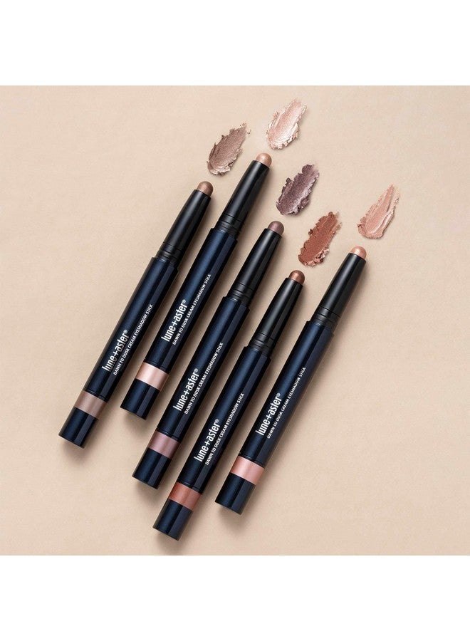 Lune+Aster Dawn to Dusk Cream Matte Eyeshadow Stick - Brushed Terracotta - Richly pigmented cream eyeshadow sticks deliver long-lasting color that defines and highlights eyes. - Image 3