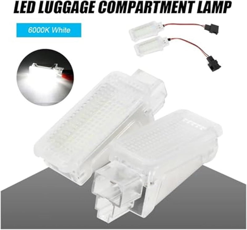 Wivplex 2Pcs Waterproof Car Luggage Compartment Light - Image 3