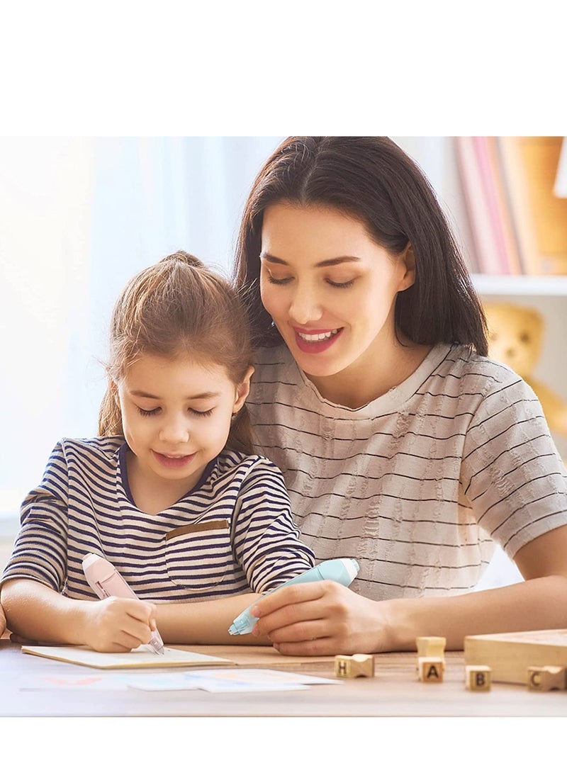 SYOSI 6 in 1 Refillable White Out Correction Tape Set, 4 Retractable White Out Tape Pens with 2 Replacement Whiteout Tape for School Office Supplies, 0.2 X 236 Inch - Image 4