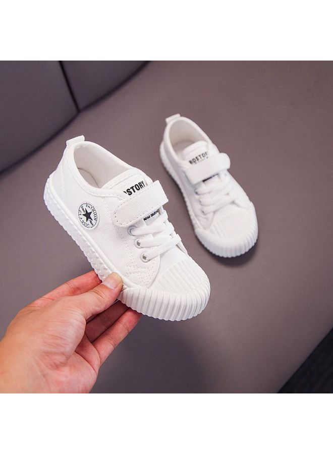 Children's Bright Leather Shoes Baby Host Performance Hollow Lace-up Children's Shoes Fashion Boys Stick Pu Leather Shoes Hair