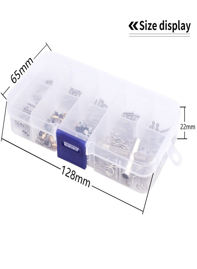 FriHobby 276Pcs RC Screw Kit RC Repair Tool Set for Hardware Fasteners for Axial SCX24 1/24 RC Crawler Truck Deadbolt C10 Jeep Betty - Image 5