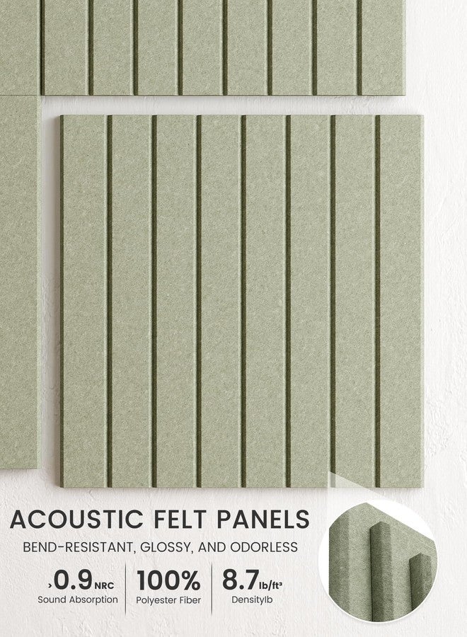 Bumusty Large Felt Notice Board 48" x 36" Cork Board Alternative-12 Pack with 70 Safe Removable Adhesive Tabs, Cork Boards for Walls for Home Office Classroom Pin Board-Sage - Image 3