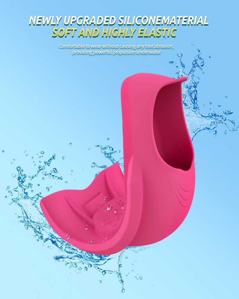 W WSTOO Streamlined Training Short Swimming Flippers in Silicone for Kids Adults Men and Women for Swimming Snorkeling and Diving - Image 3