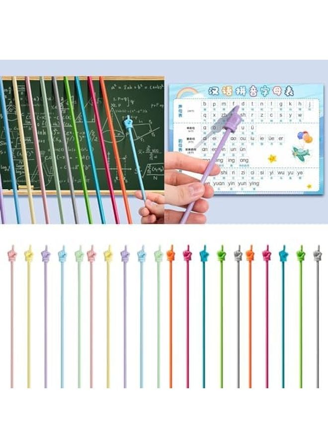 5Pcs Colorful 12 Inch Hand Held Teacher Pointers for Classroom Homeschool Presentations - Image 3