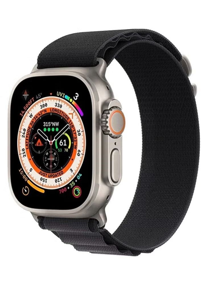 IAF - Apple Watch Alpine Loop Band 49mm/45mm/44mm Nylon Woven Sport Strap Compatible with iWatch Series 8/Ultra/7/SE/6/5/4/3/2/1 - Image 1