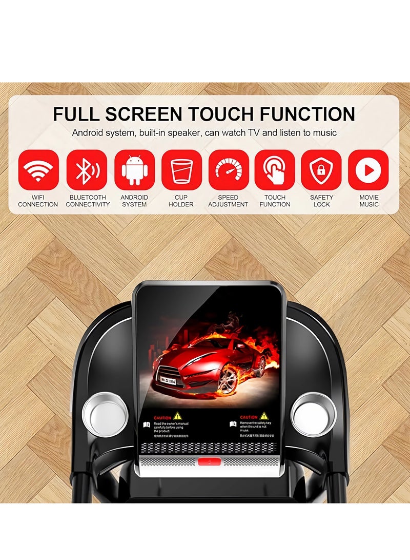 ماستون ممشى ماستون MST-B100 القابل للطي، بمحرك قوي 4.0 حصان، اتصال واي فاي وبلوتوث، شاشة ألوان ١٠ بوصة، تحكم كامل بالشاشة، يدعم أندرويد وجوجل بلاي، يحمل حتى ١١٠ كيلوغرام، مع خاصية التدليك. - Image 3
