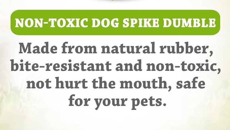 swacch Spitz Dog Shampoo + Dumbbell Toy I Durable Rubber Dog Toy for Chewing I Playing,Teeth Cleaning & Training Toy I Combo Pack I 1 Litre Lemon - Image 5