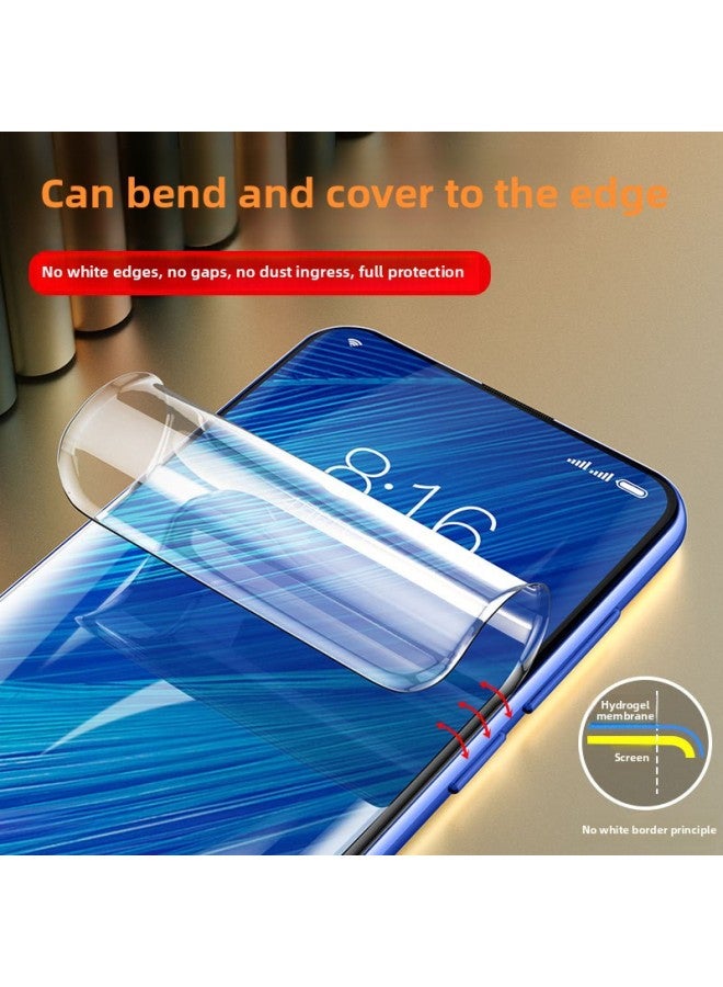 Tempered Water Film For Vivox27 X30Pro Full Screen Coverage Vivix30 Mobile Phone Por Soft Film For Vovix-Colour:[ultra-clear] Imported Hydrogel★No White Edges [3 Pieces] Free Film Artifact-Size:vivo X27 Pro