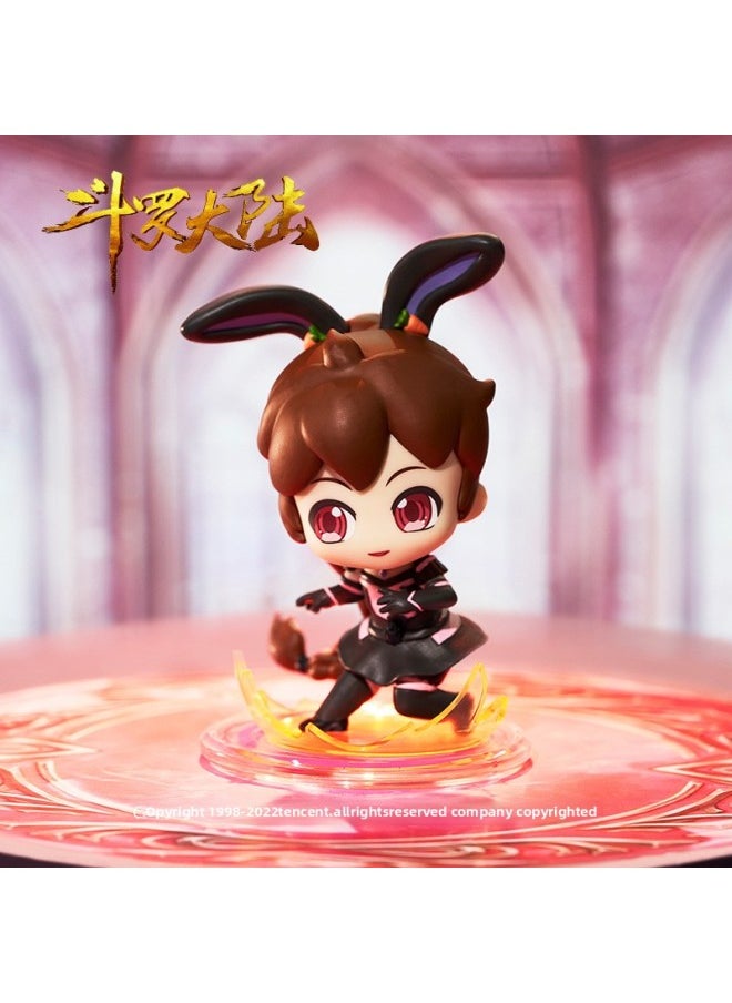 null - Genuine Douluo Mainland Blind Box Hand-held Tang San Xiao Dance Shrek Seven Monsters Animation Gift Soul Teacher Vs. Generation 22-Color:Single Blind Box (shipped At Random))-Dimensions:Refund Cannot Be Returned After Opening The Blind Box - Image 1
