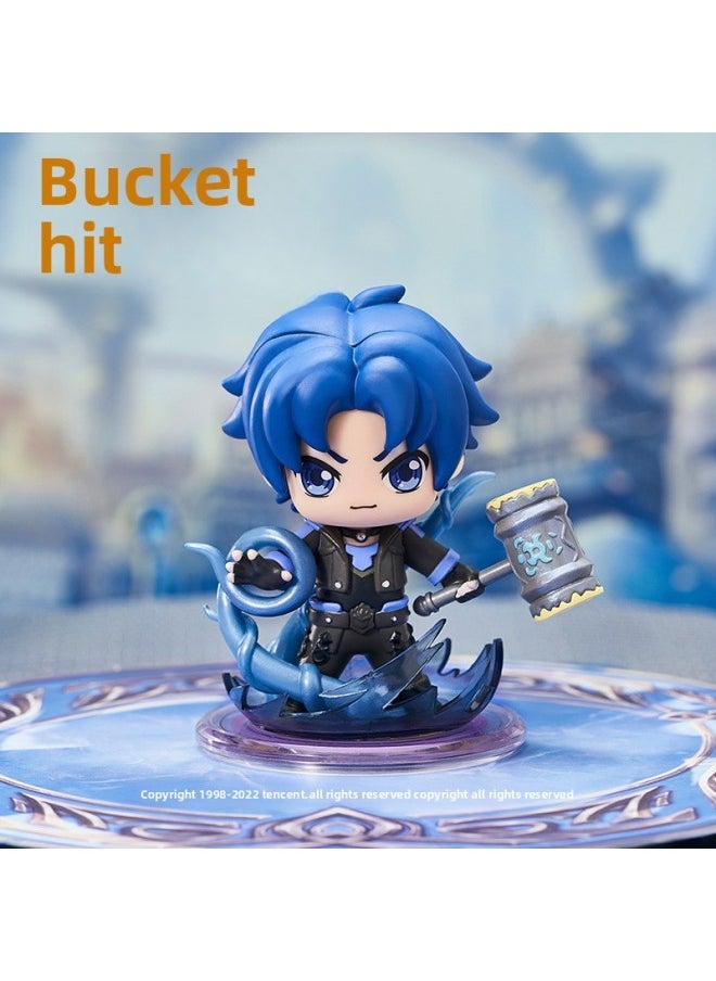 null - Genuine Douluo Mainland Blind Box Hand-held Tang San Xiao Dance Shrek Seven Monsters Animation Gift Soul Teacher Vs. Generation 22-Color:Single Blind Box (shipped At Random))-Dimensions:Refund Cannot Be Returned After Opening The Blind Box - Image 1