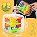 3 otters 3D Puzzle Maze Cube 72 Obstacles Puzzle Cube Interactive Maze Game with Education Toy for Kids - Image 4