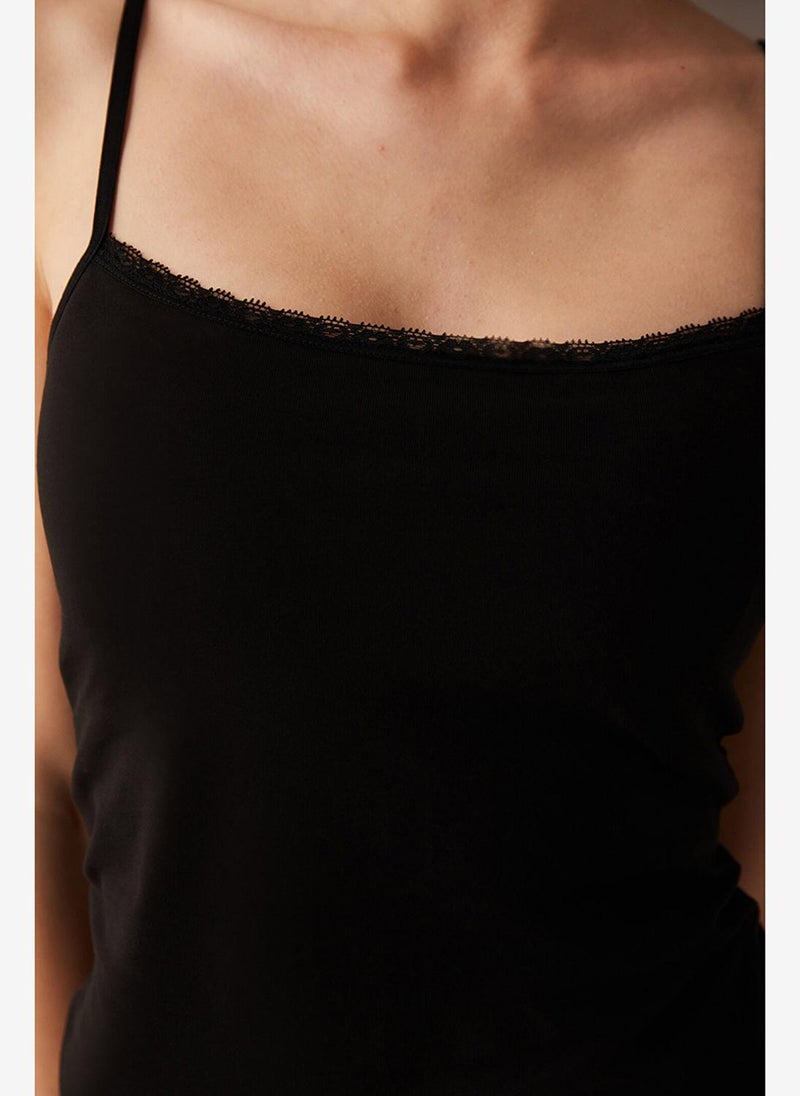 Penti Women Camisole Cup Top Black - Image 3