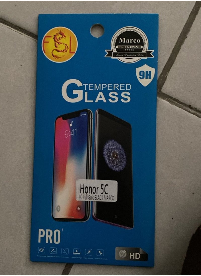 Marco - MARCO Tempered Glass Screen Protector Curved for Honor 5C - Image 1