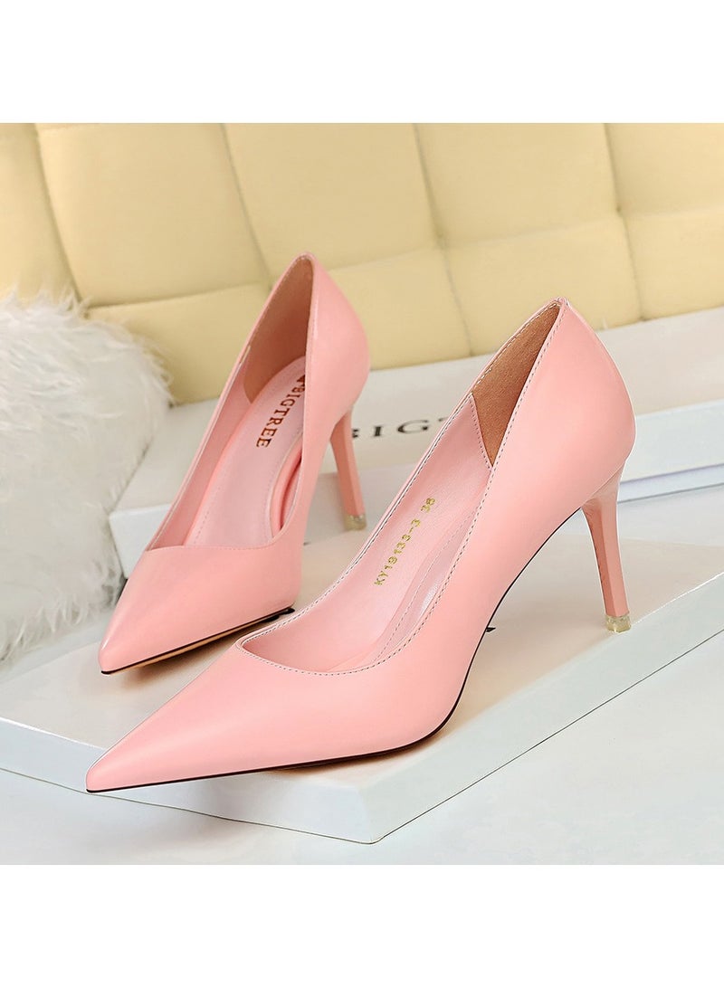 بيج تري 2024 New Design High Heels Pointed High Heels 7.5cm - Image 1