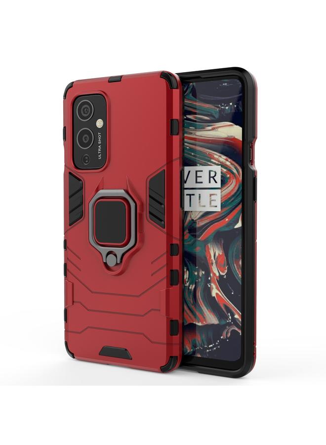 The Bros Case For OnePlus 9 PC + TPU Shockproof Protective Case with Magnetic Ring Holder