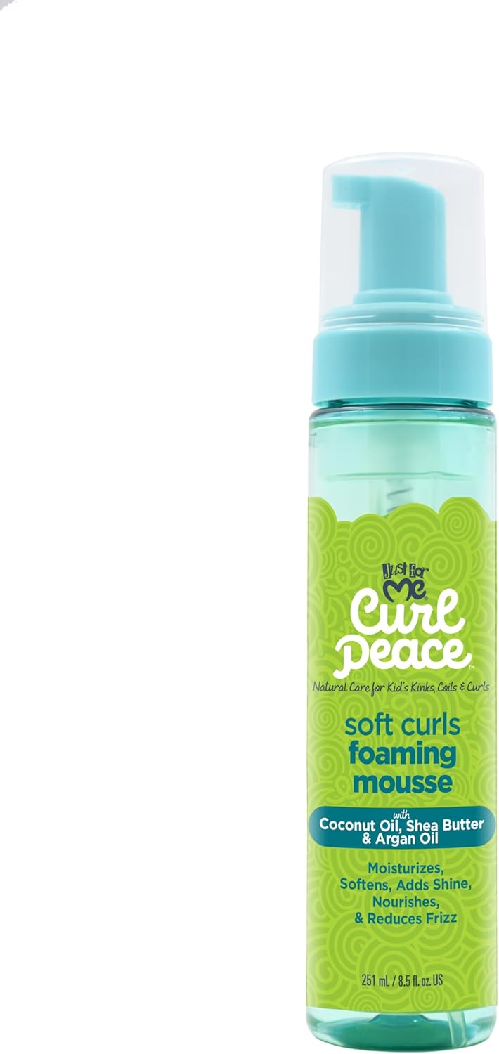Just For Me Curl Peace Soft Curls Foaming Mousse 85 oz